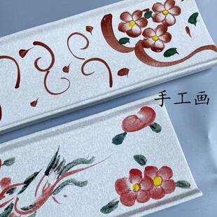 日陶瓷料式理自餐具条超长条寿司盘助餐展示架刺身长盘鱼F76878J7