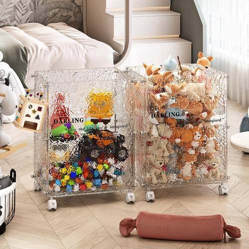 波纹儿童玩具收水纳滑箱家用大容量储物洗箱HN-9031衣篮脏衣篮带