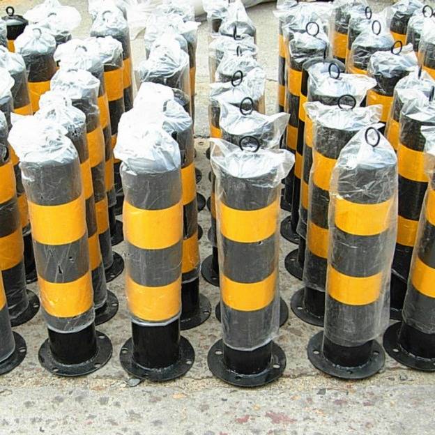 益宙防撞柱固定挡车路障柱地桩钢管警示柱停车桩车位停车位地锁