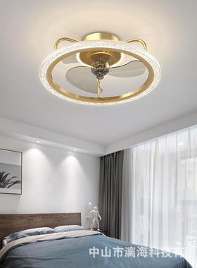 2025顶年新FS50款吸风扇灯家客厅卧室餐隐厅儿童房电扇形带风扇吊