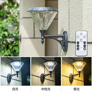 围墙灯室外阳台墙壁 阳门能壁灯家用太户防水W1029庭院灯LED欧外式