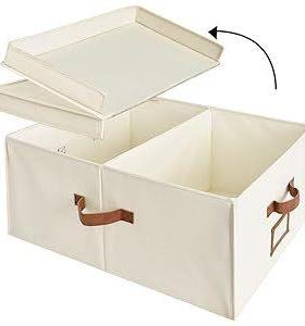 格OCY裤子衣物分收纳箱家用收衣柜衣架子T恤纳盒夹服缝分层整理