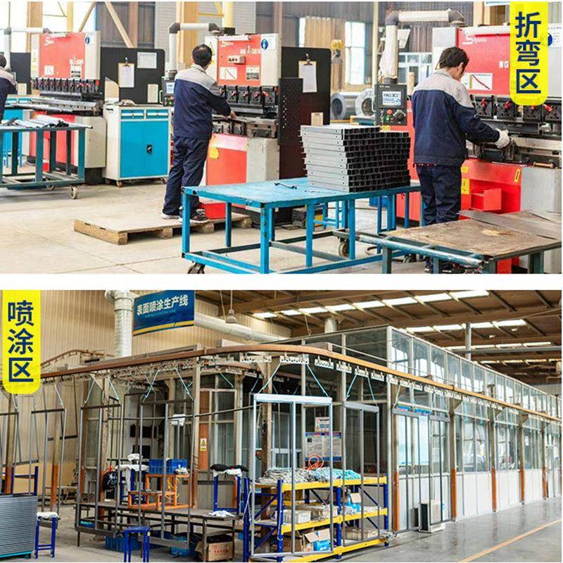 304不锈货架仓厨房冷四层储物架车库GMZ专用中型钢货架库库储多