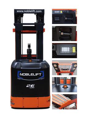 OPH1245OPH1车2人上行堆电动高位拣选车货架分拣货物货车高拣车