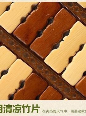 zt000080包邮爆款竹片货车卡车车坐垫透气垫紫草座竹席凉汽垫德龙