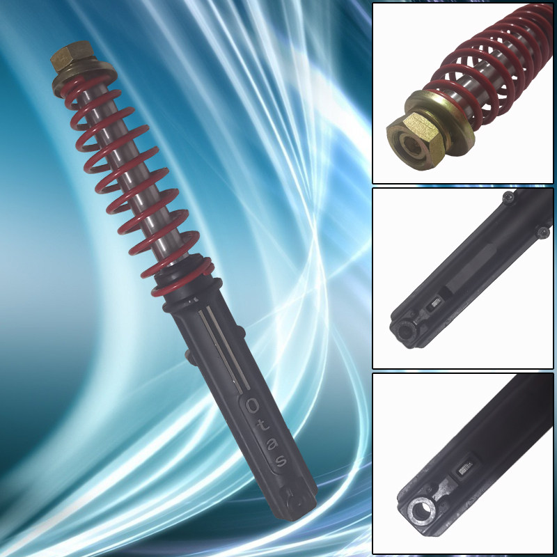 篷车前避震载客333743直径15轴20外簧封闭车减震51电动三轮车避震