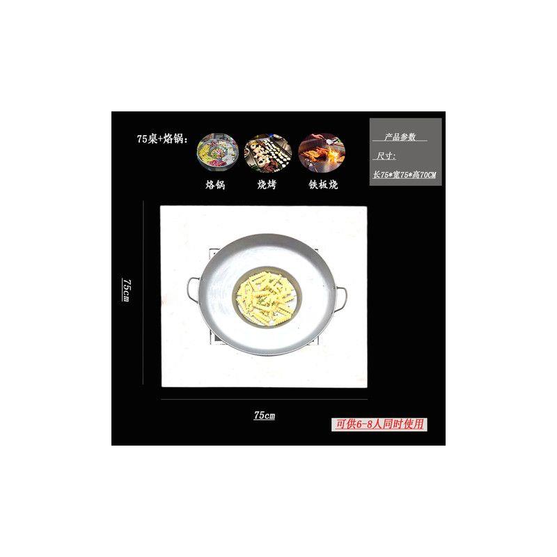 烧烤炉家用室外烤鱼煮饭铸铁多功能烤箱抽拉架炉架耐用摆摊炉子