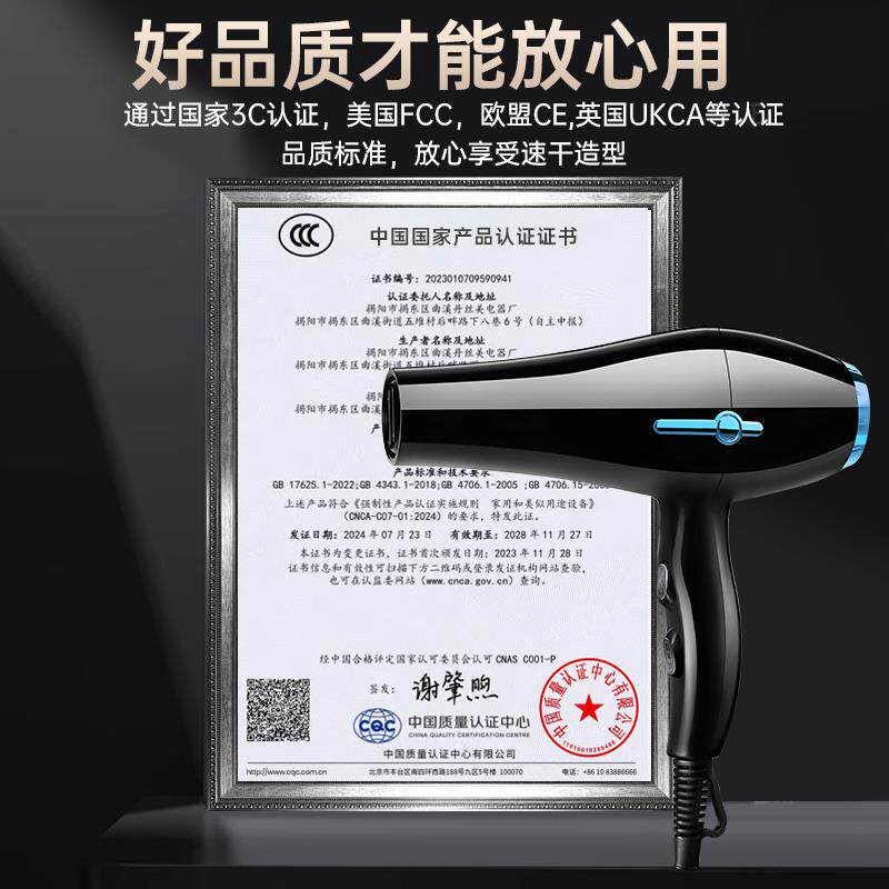 吹风机家用大风力负离子护发理发店专用发廊大功率强力速干电