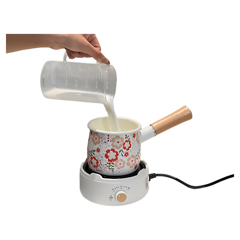 【围炉煮茶好物】电陶炉煮茶壶家用小型牛奶锅办公室花茶壶煮茶器