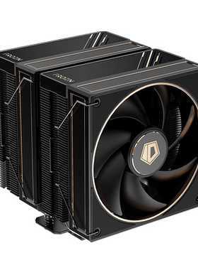 ID-COOLINGFROZN霜格A620黑金回流焊CPU风冷散热器FROZN镀镍铜底