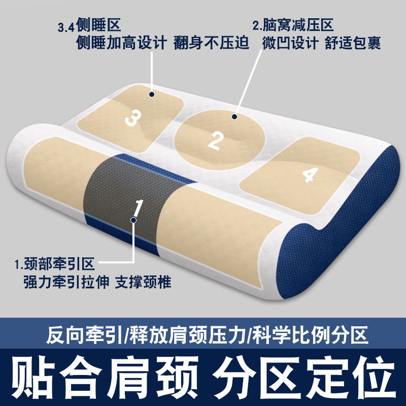 颈椎枕头助打护睡眠呼成