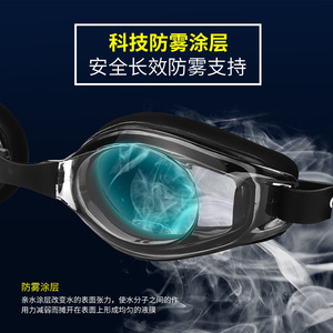 力酷泳镜成人款平光近视游泳眼镜经典款防水防雾游泳镜工厂