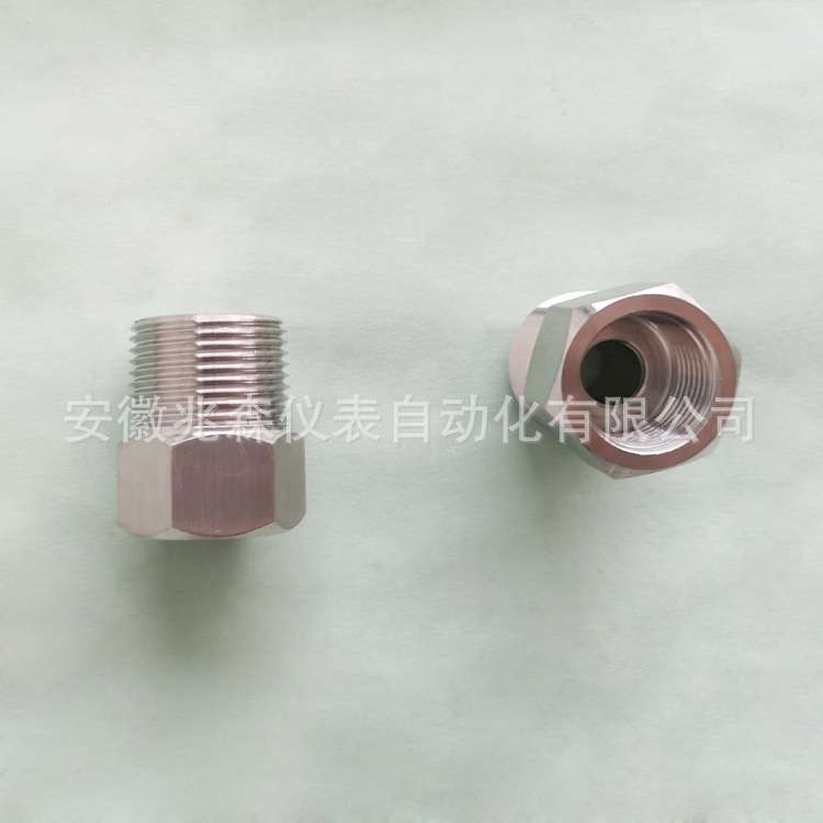 不锈钢转换接头 NPT3|4外螺纹转G1|2内螺纹 npt3/4外转g1/2内