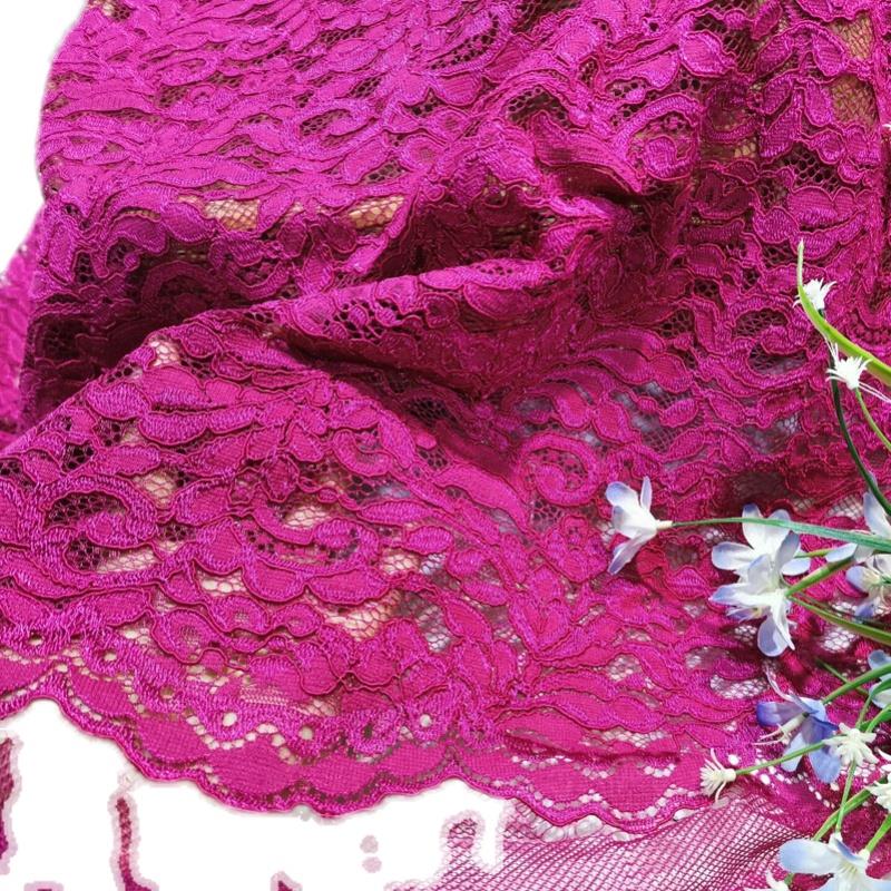 重磅新款加厚款蕾丝布料时装面料亲肤压纱款蕾丝布料全国包邮