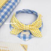 Boomcheese原创猫围巾围兜宠物围巾项圈猫狗唾液毛巾装 饰三角围巾