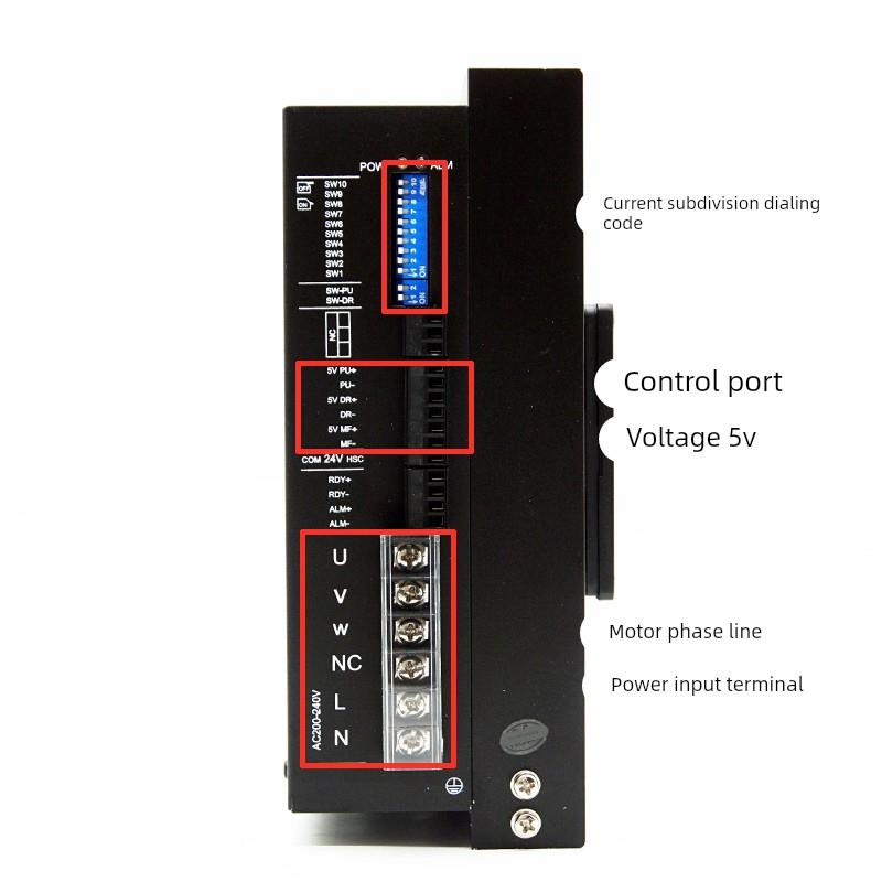 110/130三相高压步进电机驱动器交流220V ZD-3HE2270DML时代超群