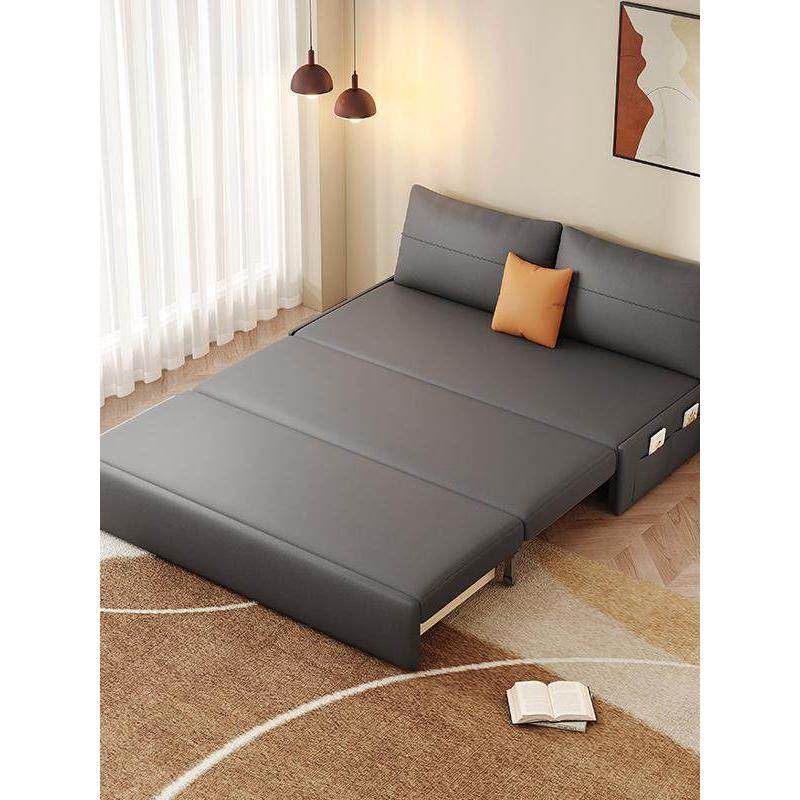 2024新简单轻豪华科技布折叠沙发床两用家庭小公寓客厅多功能可伸,住宅家具,沙发床,淘宝优惠券,粉丝福利购,淘宝优惠卷