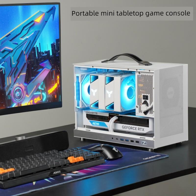 闪鳞G300迷你主机9700X/9800X3D/5060Ti/9070XT/5070T游戏ITX整机