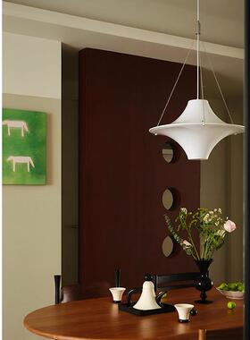 北欧Lokki海鸥中古饭厅吊灯法式覆古书房创意客厅卧室吧台飞碟灯