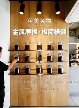 304定制不锈钢层板一字层板置物架隔板加厚承重墙面收纳定制层板