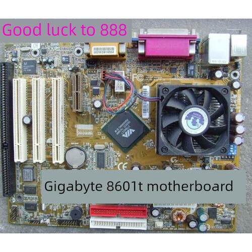 技嘉GA-6VEML GA-6VEM 8601T 370针台式机电脑主板HL线切割 ISA槽