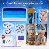 儿童冷冻艾尔莎舞台彩妆霜水溶性人脸彩妆圣诞彩妆