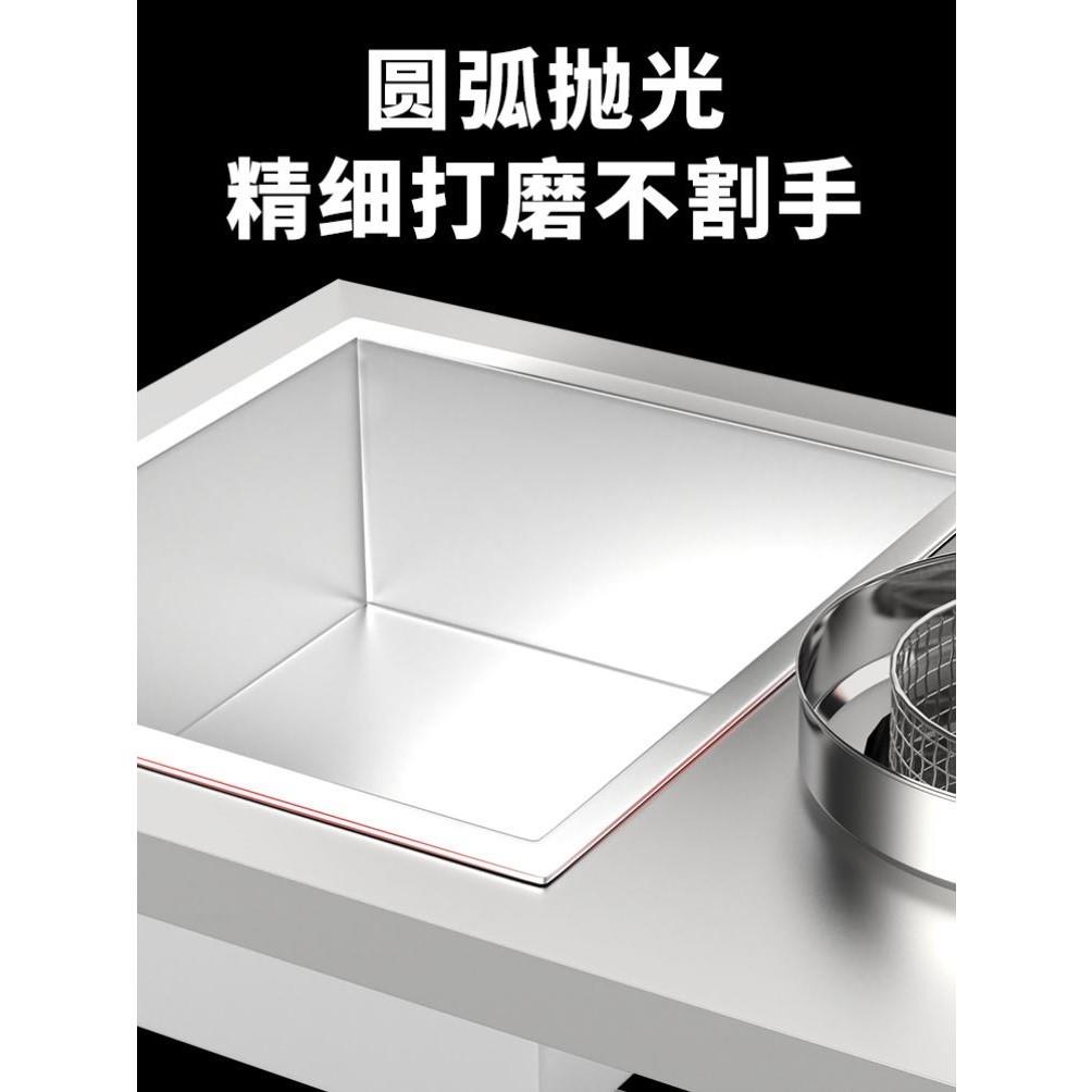 鸿艺裹粉台商用果粉台汉堡店全套设备裹面 面粉工作台炸鸡机器腌