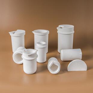 石英熔金杯中高频感应熔炼石英坩埚熔金碗不粘坩埚熔炼金属工具