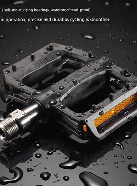 台湾制造威格J345超轻型公路自行车大航折叠式自行车专用踏板D7P8