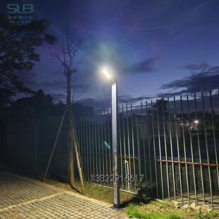 森隆堡户外3米庭院灯接电款高杆灯一体化镀锌管立柱路灯led景观灯