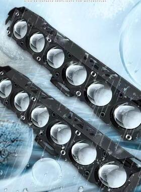 电动车超亮外置客厅灯机车LED灯泡电瓶射灯电动脚踏车灯12v48伏60