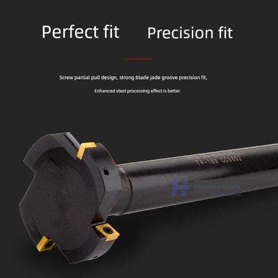 Pqt数控t形刀架黑色防震三面刀t形开槽铣刀侧铣刀Ccmt06刀片厚度1