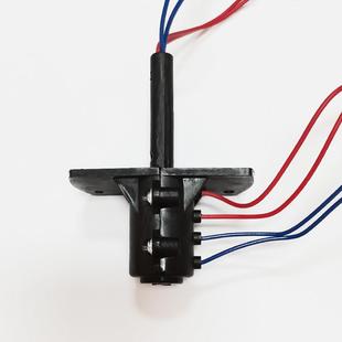 理发店转灯小转子美容美发转灯外贴LED配件转子轴承导电转轴配件