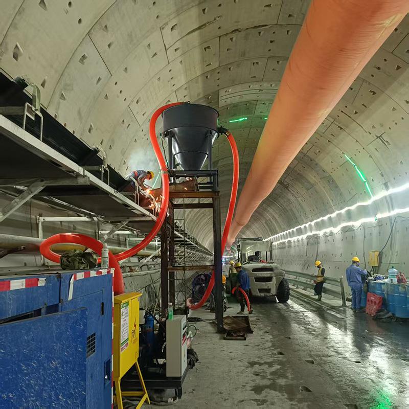 核电站场地清理石子负压吸料机 隧道施工污泥负压输送机气力式