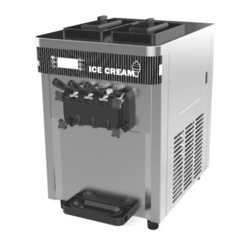 台式冰淇淋机商用雪糕机全自动圣代甜筒软质冰激凌机台式小型