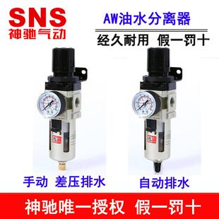 神驰SNS调压过滤器SAW2000-02 AW3000-03 4000-04 5000-06 10A D