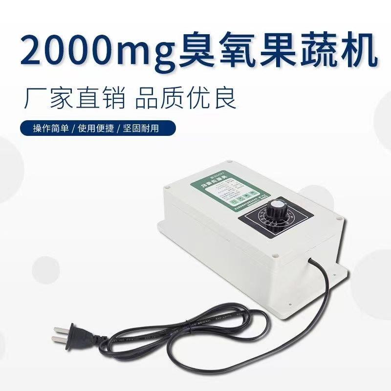 2000mg果蔬臭氧发生器多功能肉解毒机家用水处理鱼缸活氧净水消毒