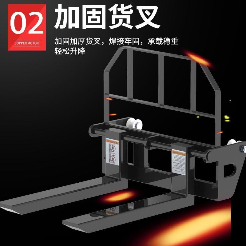 小型叉车手动手动液压叉车堆高车卸货微型便捷电动升降叉车搬运车