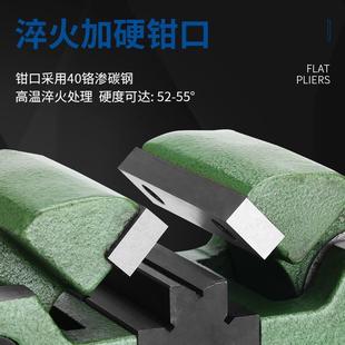 铣床机用虎钳夹圆形管状物体圆柱中心台钳3寸4寸8寸重型V型平口钳
