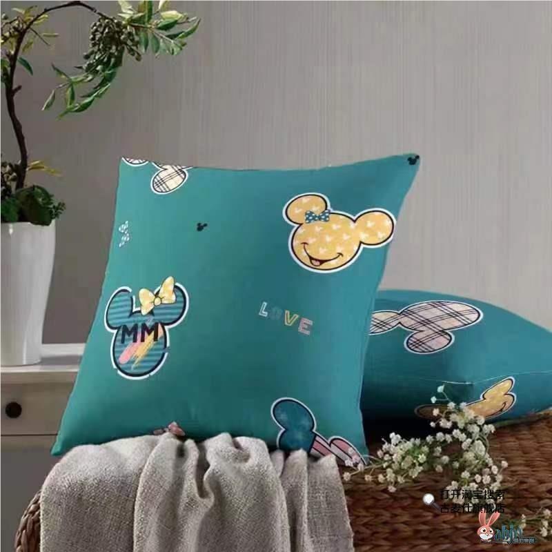 纯棉多功能车内抱枕被子两用网红男加厚靠垫被抱枕套一体毯子可爱