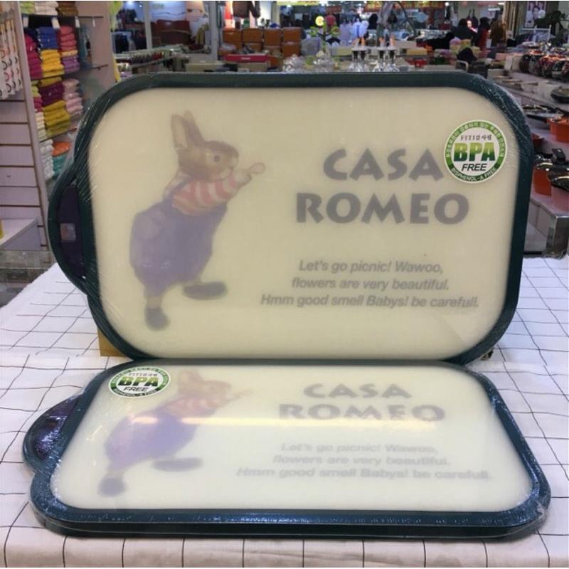 韩国进口兔砧板银纳米抗菌防霉砧板切菜板特大号长方形比得兔