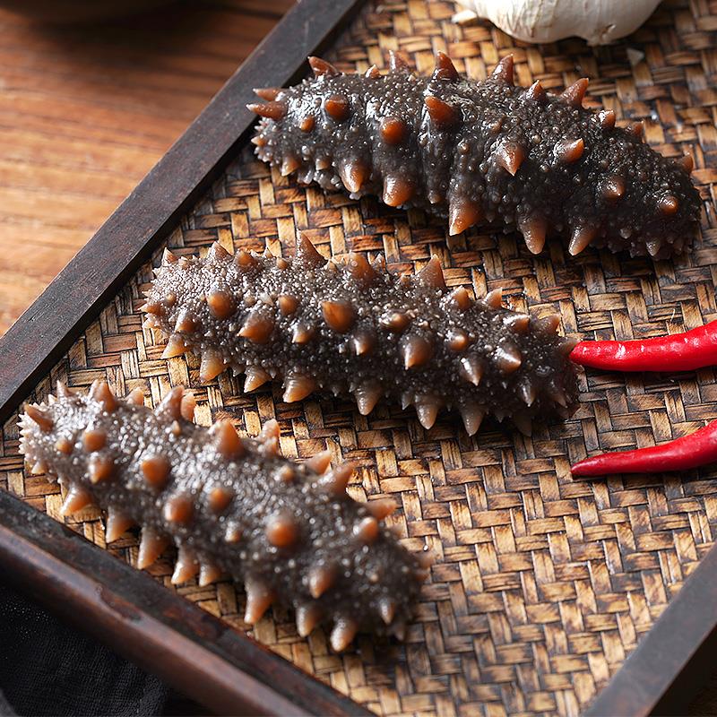 官参堂尊品即食海参大连海生辽刺参500g特价海渗礼盒非干货单个装