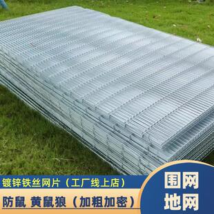 加粗镀锌网片长孔鸽舍鸡笼兔笼狗笼养殖地网镀锌铁丝网围栏养殖网