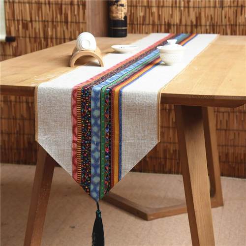 民族风情桌旗长条桌布 丽江大理拉萨客栈电视柜吧台盖布桌旗
