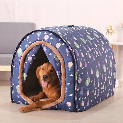 狗窝冬天保暖室外狗狗冬季狗屋防寒户外四季通用大型犬防水猫窝