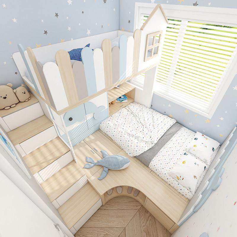 康德香港小户型公屋榻榻米上下床组合衣柜一体儿童房家私订造装修,全屋定制,榻榻米定制,淘宝优惠券,粉丝福利购,淘宝优惠卷