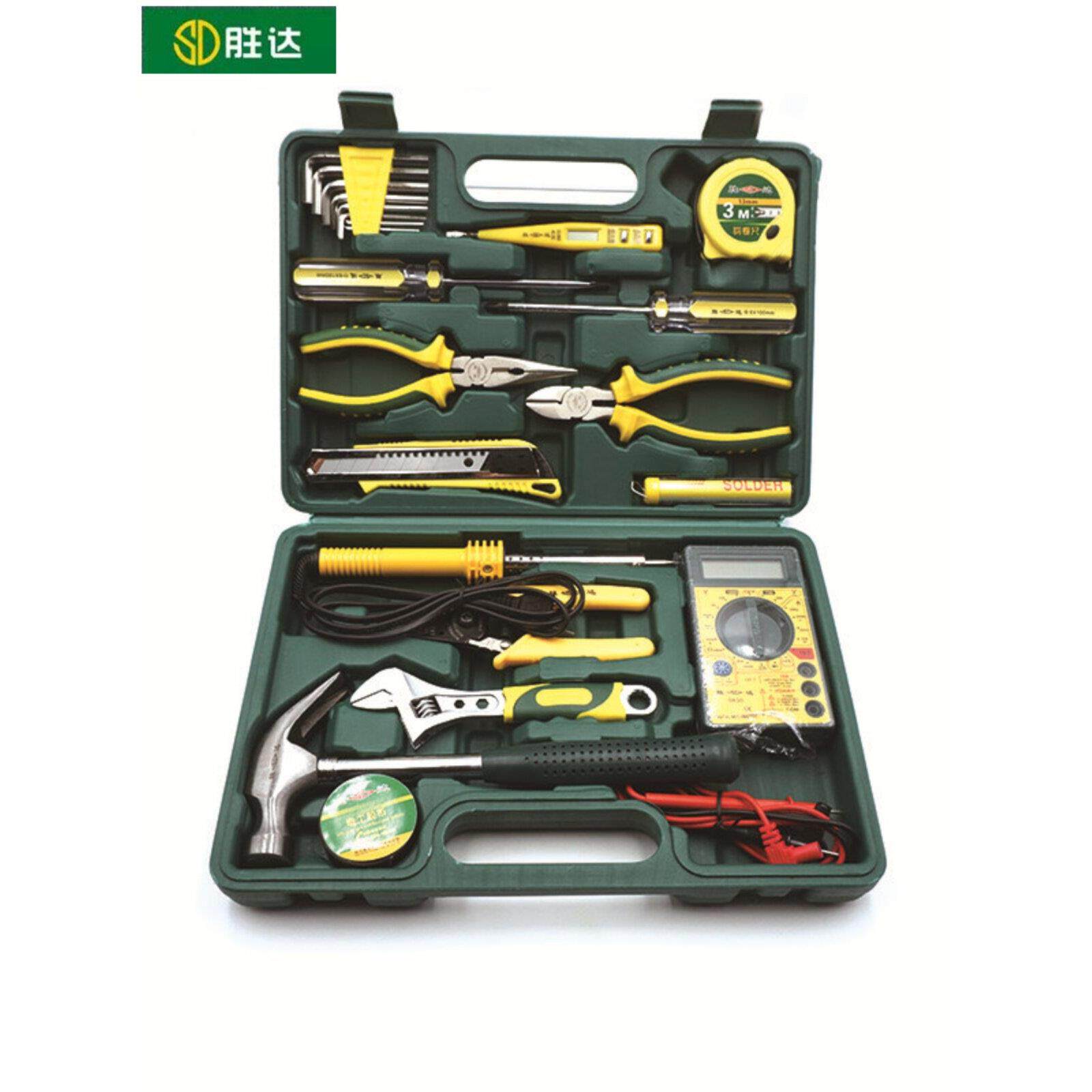 胜达工具23-53件电讯组套25-98件家装组套水道/随车工具/花园组套