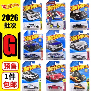2026 G批次风火轮合金小车F1迈凯伦法拉利擎天柱布加迪车模玩具