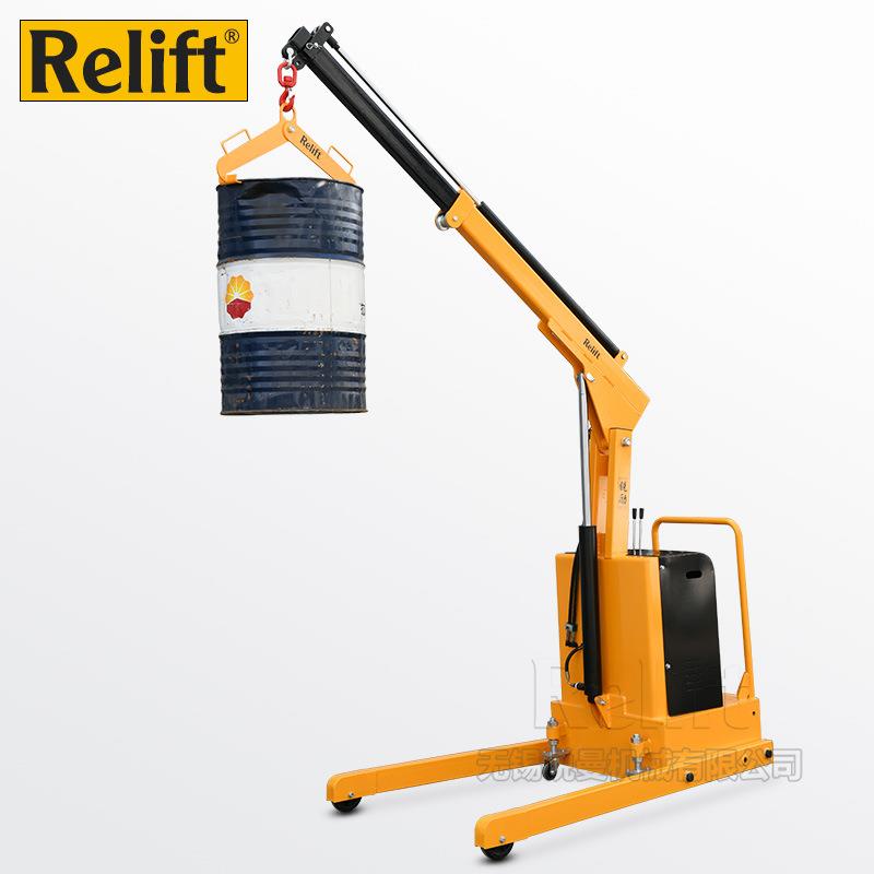 重型电动单臂吊机ESC1000移动液压吊车折叠伸缩装卸起重机