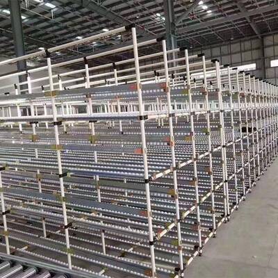 益精益提管流利货架线棒货架 6S管理设 根据要求计升仓储精化管理